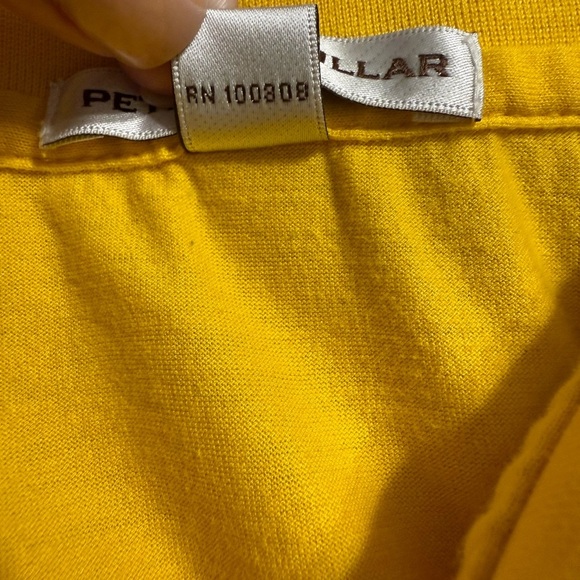 Peter Millar Yellow Polo Shirt - Picture 5 of 9